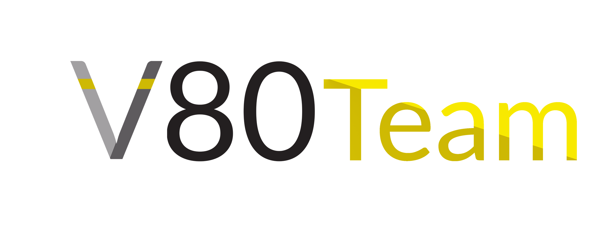 V 80. V80team. Team80 logo.